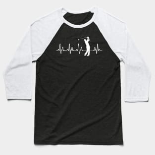 Heartbeat Golf T-shirt Baseball T-Shirt